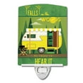 thumbnail image 1 of Caroline's Treasures BB5482CNL Be in the Woods Retro Camper Ceramic Night Light, 6x4x3", multicolor, 1 of 2