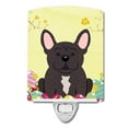 thumbnail image 1 of Caroline's Treasures BB6009CNL Easter Eggs French Bulldog Brindle Ceramic Night Light, 6x4x3", multicolor, 1 of 2