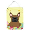 thumbnail image 1 of Caroline's Treasures BB6013DS1216 Easter Eggs French Bulldog Brown Wall or Door Hanging Prints, 12x16, multicolor, 1 of 2