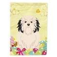thumbnail image 1 of Caroline's Treasures BB6019CHF Easter Eggs Lowchen Flag Canvas House Size , Large, multicolor, 1 of 4