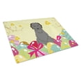 thumbnail image 1 of Caroline's Treasures BB6081LCB Easter Eggs Briard Black Glass Cutting Board Large, 12H x 16W, multicolor, 1 of 2