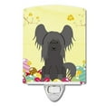 thumbnail image 1 of Easter Eggs Chinese Crested Black Ceramic Night Light, 1 of 2
