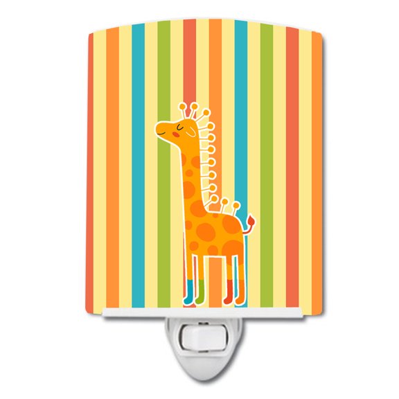 Giraffe in Socks Ceramic Night Light