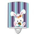 thumbnail image 1 of Caroline's Treasures BB6790CNL Bunny Rabbit Ceramic Night Light, 6x4x3", multicolor, 1 of 2