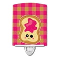 thumbnail image 1 of Caroline's Treasures BB6844CNL Jelly Toast Ceramic Night Light, 6x4x3", multicolor, 1 of 2