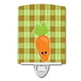 thumbnail image 1 of Caroline's Treasures BB6891CNL Carol the Carrot Ceramic Night Light, 6x4x3", multicolor, 1 of 2
