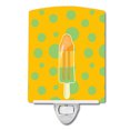 thumbnail image 1 of Caroline's Treasures BB7064CNL Ice Pop Popcicle Orange Green Ceramic Night Light, 6x4x3", multicolor, 1 of 2