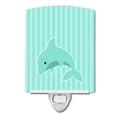 thumbnail image 1 of Caroline's Treasures BB7120CNL Dolphin Ceramic Night Light, 6x4x3", multicolor, 1 of 2
