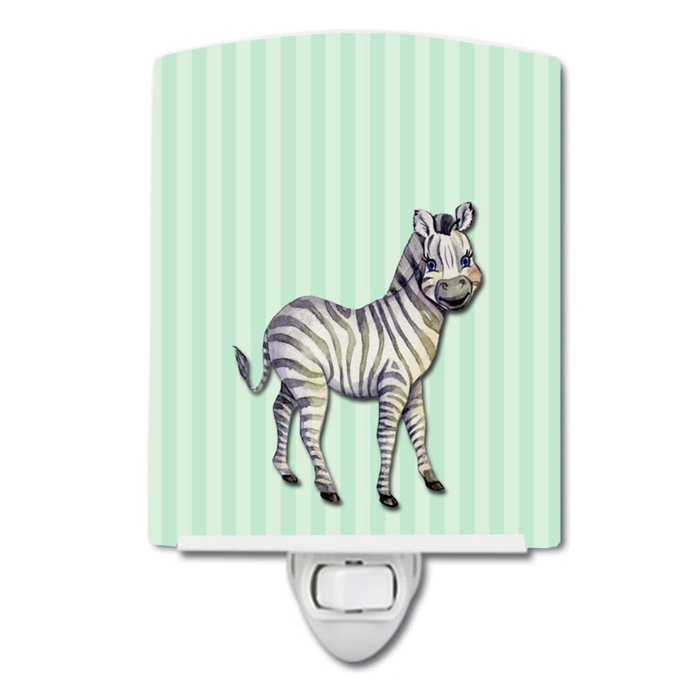 Zebra Ceramic Night Light