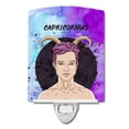 thumbnail image 1 of Caroline's Treasures BB7326CNL Capricorn Zodiac Sign Ceramic Night Light, 6x4x3", multicolor, 1 of 2