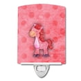 thumbnail image 1 of Polkadot Horse Watercolor Ceramic Night Light, 1 of 2