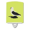thumbnail image 1 of Caroline's Treasures BB7772CNL Saxon Fairy Swallow Pigeon Green Ceramic Night Light, 6x4x3", multicolor, 1 of 2