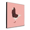 thumbnail image 1 of Caroline's Treasures BB7948UP88 Capuchin Red Pigeon Pink Check Artwork Wall Panel, , multicolor, 1 of 1