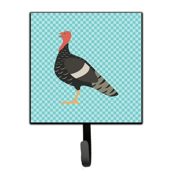 Caroline's Treasures BB8161SH4 Marragansett Turkey Blue Check Leash or Key Holder, 7Hx4.25W, multicolor