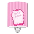 thumbnail image 1 of Caroline's Treasures BB8625CNL Ballet School on Stripes Ceramic Night Light, 6x4x3", multicolor, 1 of 2