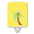 thumbnail image 1 of Caroline's Treasures BB8641CNL Palm Tree Ceramic Night Light, 6x4x3", multicolor, 1 of 2