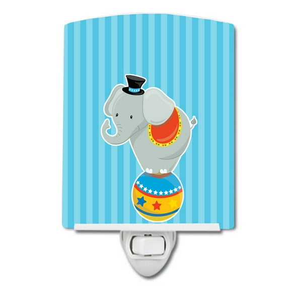 Circus Elephant Ceramic Night Light
