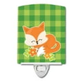 thumbnail image 1 of Caroline's Treasures BB8714CNL Foxie Fox Ceramic Night Light, 6x4x3", multicolor, 1 of 2