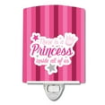 thumbnail image 1 of Caroline's Treasures BB9006CNL There is a Princess iside all of us Ceramic Night Light, 6x4x3", multicolor, 1 of 2