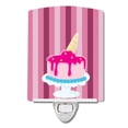 thumbnail image 1 of Caroline's Treasures BB9061CNL Ice Cream Cone Cake Ceramic Night Light, 6x4x3", multicolor, 1 of 2