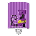 thumbnail image 1 of Caroline's Treasures BB9163CNL Halloween Witch's Shoe Ceramic Night Light, 6x4x3", multicolor, 1 of 2