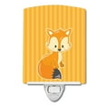 thumbnail image 1 of Caroline's Treasures BB9164CNL Fox Ceramic Night Light, 6x4x3", multicolor, 1 of 2
