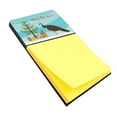thumbnail image 1 of Caroline's Treasures BB9294SN Indian Peahen Peafowl Christmas Sticky Note Holder, Teal, Large, multicolor, 1 of 1