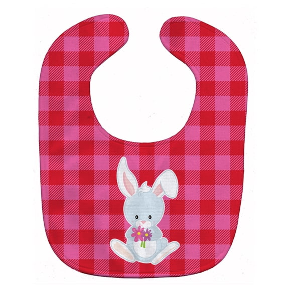 Caroline's Treasures Baby Bib, Cute Bunny