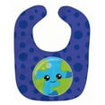thumbnail image 1 of Caroline's Treasures Baby Bib, Earth, Blue, 1 of 3