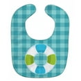 thumbnail image 1 of Caroline's Treasures Baby Bib, Nautical Life Preserver, Blue, 1 of 3
