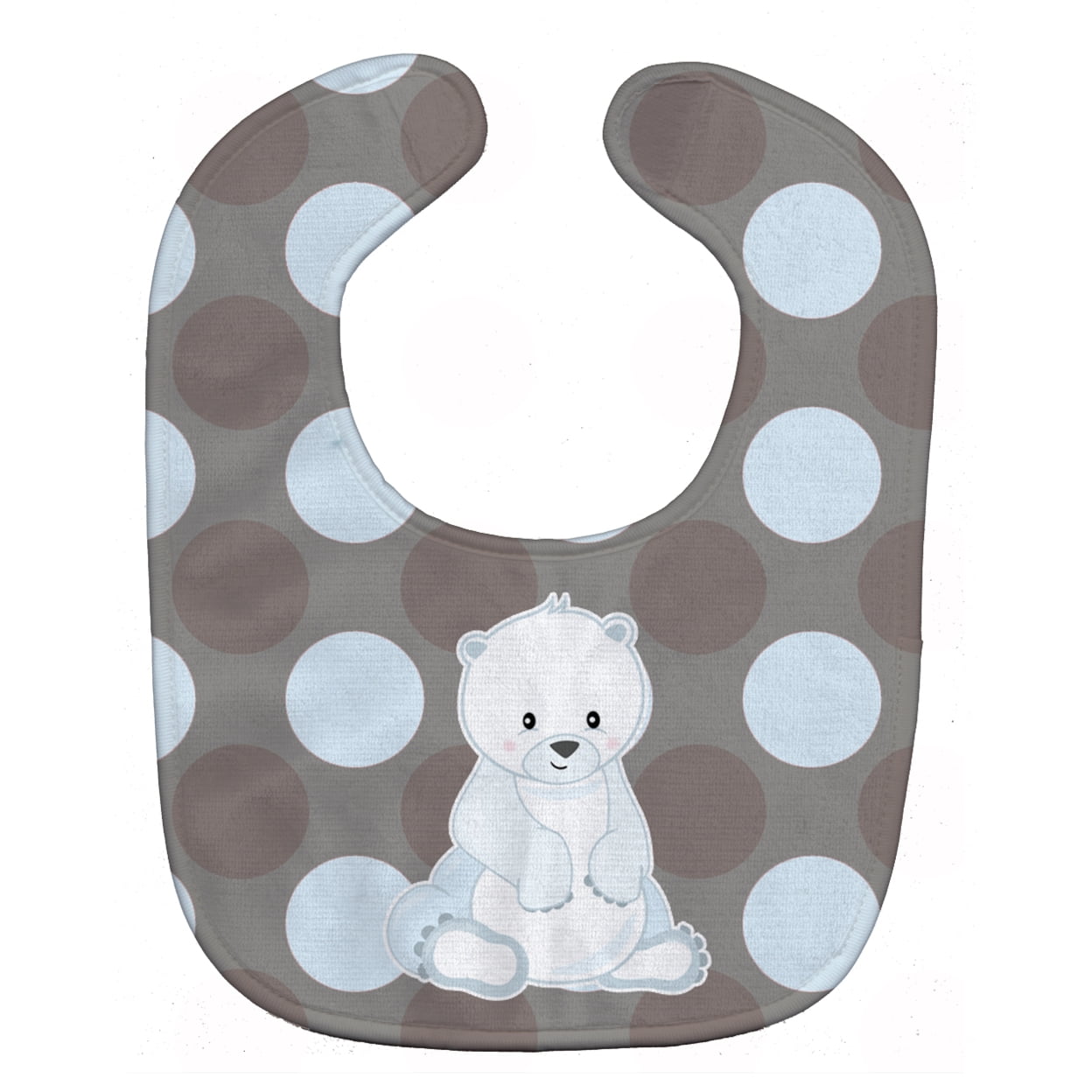 Bear on Polkadots Baby Bib