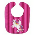 thumbnail image 1 of Caroline's Treasures Baby Bib, Rainbow Unicorn, 1 of 3