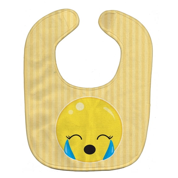 Caroline's Treasures Baby Bib, Silly Crying Face