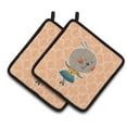 thumbnail image 1 of Ballerina Rabbit Pair of Pot Holders, 1 of 2