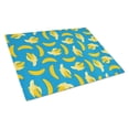 thumbnail image 1 of Caroline's Treasures Bananas on Blue Glass Cutting Board Large, 1 of 2