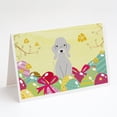 thumbnail image 1 of Easter Eggs Bedlington Terrier Blue Greeting Cards and Envelopes Pack of 8, 1 of 2