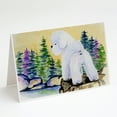 thumbnail image 1 of Bichon Frise Greeting Cards and Envelopes Pack of 8, 1 of 2