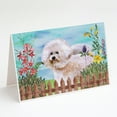 thumbnail image 1 of Bichon Frise #2 Spring Greeting Cards and Envelopes Pack of 8, 1 of 2