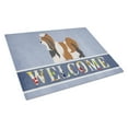 thumbnail image 1 of Caroline's Treasures Biewer Terrier Welcome Glass Cutting Board Large, 1 of 2