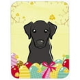 thumbnail image 1 of Caroline's Treasures Black Labrador Easter Egg Hunt Glass Cutting Board Large, 1 of 2