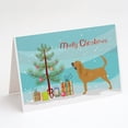 thumbnail image 1 of Bloodhound Merry Christmas Tree Greeting Cards and Envelopes Pack of 8, 1 of 2