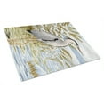 thumbnail image 1 of Caroline's Treasures Blue Heron in the water Glass Cutting Board Large, 1 of 1