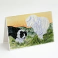 thumbnail image 1 of Border Collie Greeting Cards and Envelopes Pack of 8, 1 of 2