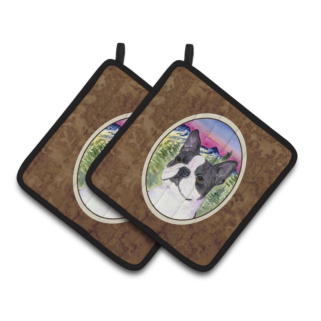 Caroline's Treasures Boston Terrier Pot Holders