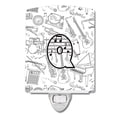 thumbnail image 1 of Caroline's Treasures CJ2007-QCNL Letter Q Musical Note Letters Ceramic Night Light, 6x4x3", multicolor, 1 of 1