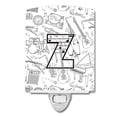 thumbnail image 1 of Letter Z Musical Note Letters Ceramic Night Light, 1 of 1