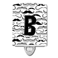 thumbnail image 1 of Caroline's Treasures CJ2009-BCNL Letter B Moustache Initial Ceramic Night Light, 6x4x3", multicolor, 1 of 1