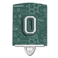 thumbnail image 1 of Caroline's Treasures CJ2010-OCNL Letter O Back to School Initial Ceramic Night Light, 6x4x3", multicolor, 1 of 1