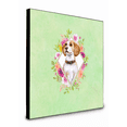 thumbnail image 1 of Caroline's Treasures CK4277UP88 Beagle Green Flowers Artwork Wall Panel, , multicolor, 1 of 1
