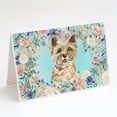 thumbnail image 1 of Cairn Terrier Greeting Cards and Envelopes Pack of 8, 1 of 2
